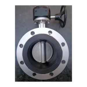 Wholesale Pneumatic 10 Inch Butterfly Valve with Worm Gear and Pin Type Temperature Adjustment from china suppliers