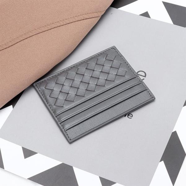 Ultra-thin Mini Sheepskin Credit Card Holder for Women Multi-card Slots and Fashion Bus