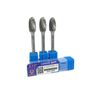 6MM Cone Carbide Burr Tungsten Bur Power Tools Customized Size Easy To Use