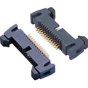 2.54MM DC2 N Pin PA6T Male Header Ejector Header Connector SMT DIP RA For PCB