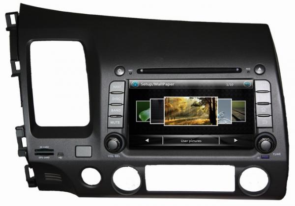 Ouchuangbo Car Stereo Radio GPS Navigation for Honda Civic (left) 2006-2011 DVD Player USB iPod UI interface OCB-7035A