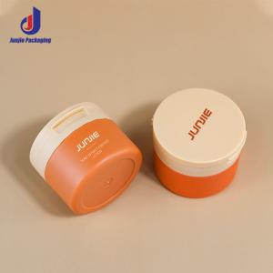 100G Round Flip Top Cap Plastic Bottle Top Lids Cream Jar Cosmetic Jar