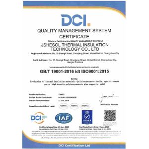 Kaff Rees (Changzhou) High-tech Co., Ltd. Certifications