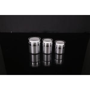 hand lip crystal pump empty square white Screen Printing Airless 30ml Cosmetic