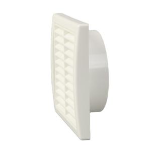 Customized Logo White Louvre Grill Essential Accessory for Fixed Square Air