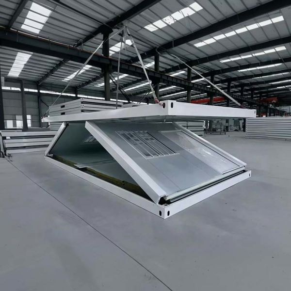 Z-Type Modular Container House Cabin With Sandwich Panel Flat Pack Container