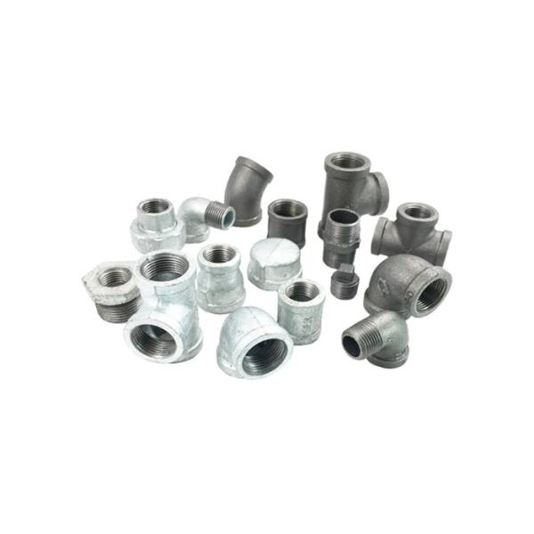 1/2 Inch Galvanised Malleable Pipe Fittings Good Toughness With Long Working Life