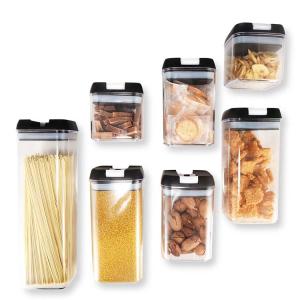 7pcs Detachable Grid Food Storage Container Plastic
