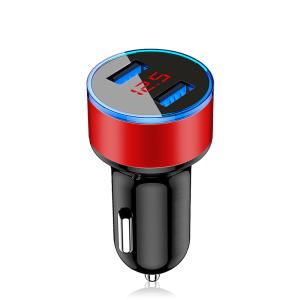 2 Port 60mm QC 3.0 3.1A 30W Dual USB Car Charger