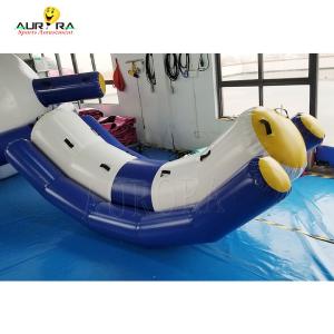 Custom Color PVC Inflatable Water Seesaw Double Rocker Water Pool Toy