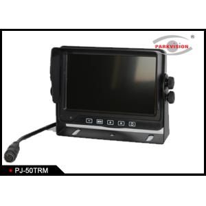 5 Inch Screen Cvbs Signal Bus Monitoring System With 3 Video Inputs Cameras