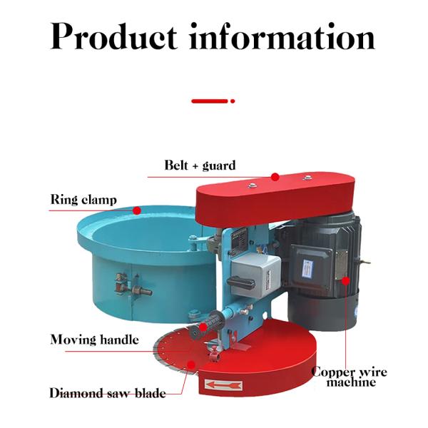 Building Material Shops Ground Pile Cutting Machine with 300-600mm Cutting Depth
