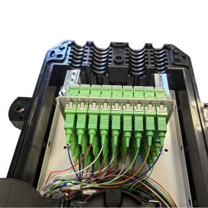 FOSC Fiber Optic Closure 4in 4out Optical Fiber Splice Enclosure