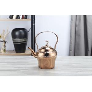 1L.1.5L,2L Special design household water kettle long handle coffee pot rose gold color metal steel unbreakable teapot