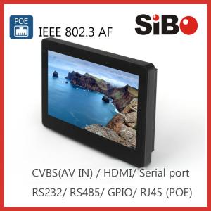 In wall/On Glass Mounting Touch Screen Tablet supports POE, NFC/RFID and Fading
