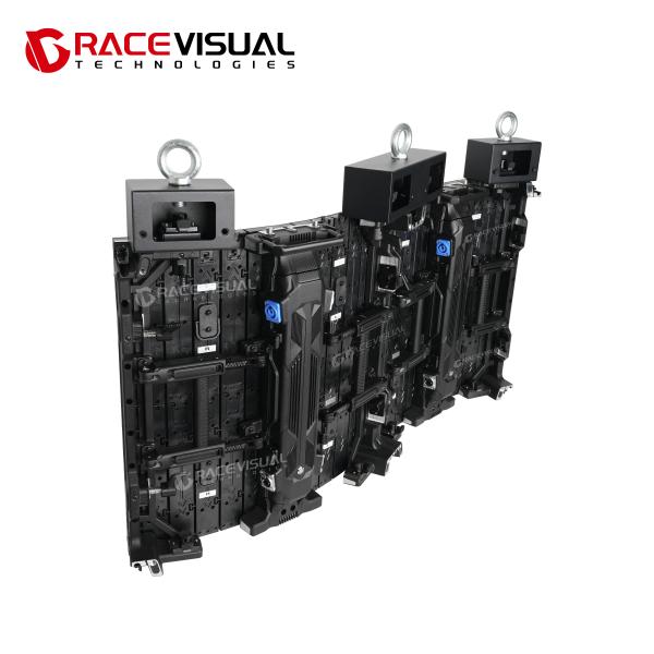 Certified Safe LED Screens Multi-Angle Curved Display Solution with Die-casting