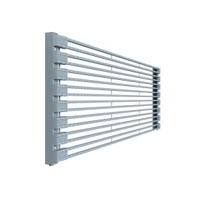 Digital Signs Louver LED Transparent Screen Light Weight SMD3535