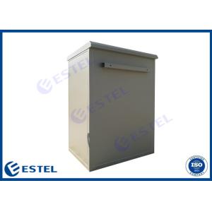 Double Wall 21U DC48V Pole Mount Weatherproof Enclosure