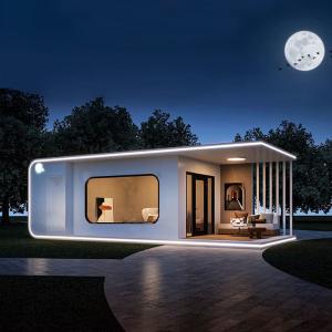 Galvanized Steel Frame Aluminum board Prefab House for Living in Container