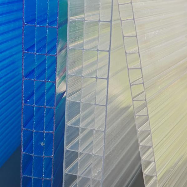 High Performance 16mm Four Layer Polycarbonate Sheet Multi-Wall Design For