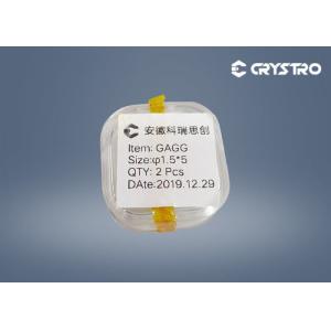 Dia 1.5mm Scintillation Ce GAGG Scintilation Single Crystal Rod