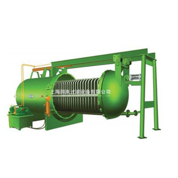 50kg Capacity Large Equipment Automatic Slag Removal Leaf Filter Work Temperatur