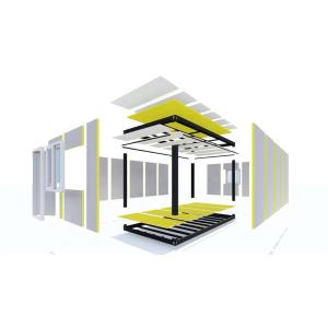 Wholesale BOX SPACE New Zealand Low Cost Casas Prefabricadas Flat Pack Container House European Container House from china suppliers