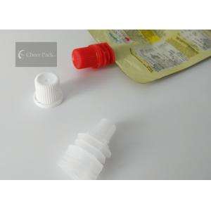 Plastic Closure Twist Spout Cap Food Grade For Automatic Filling Machine