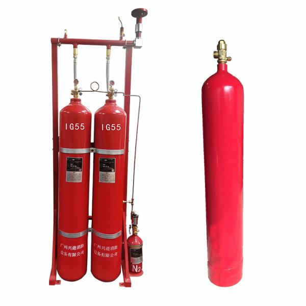 Quality Ensure Fire Protection with IG Inert Gas Fire Suppression System 80L/90L Solution for sale