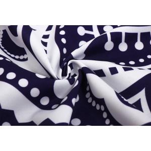 Small MOQ Custom Print 150CM Polyester Chiffon Voile Shawl Scarf round beach