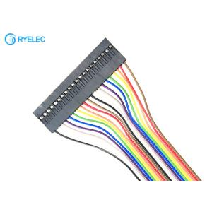 2.54mm 20P Dupont With Premium Standard 1.27mm Pitch 20 Pins Flat Rainbow Ribbon