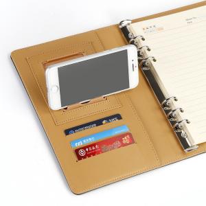 Handmade Soft Leather Bound Journal Notebook Debossed Logo Process