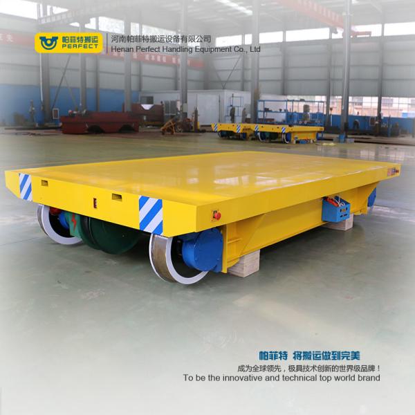 Anti High Temperature Electric Transfer Cart , Industrial Material Handling
