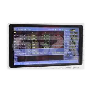 ARM FPGA 40HZ~1kHz AC DC Three Phase Meter Calibration Equipment