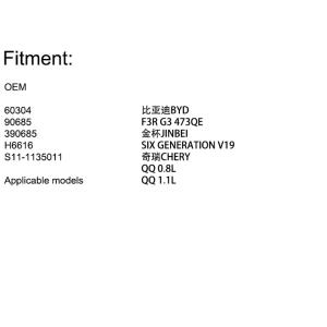 Car Idle Air Control Valve Stepper Motor Chery QQ Auto Parts Original Size