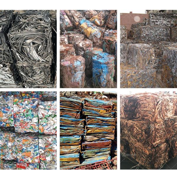 Automatic Horizontal Baler Machine Scrap Metal Compressing Machine