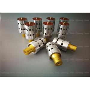 China Customized OEM Aluminum Alloy 20Khz Transducer With Gold Front Masses on sale
