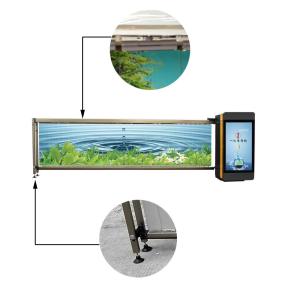 Remote Control Lifting Parking Advertising Barrier Boom Gate 180W/250W AC220V