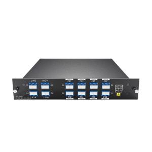 High Density 1U Rack 8CH Oadm DWDM MUX DEMUX With EXP Monitor Port LC UPC