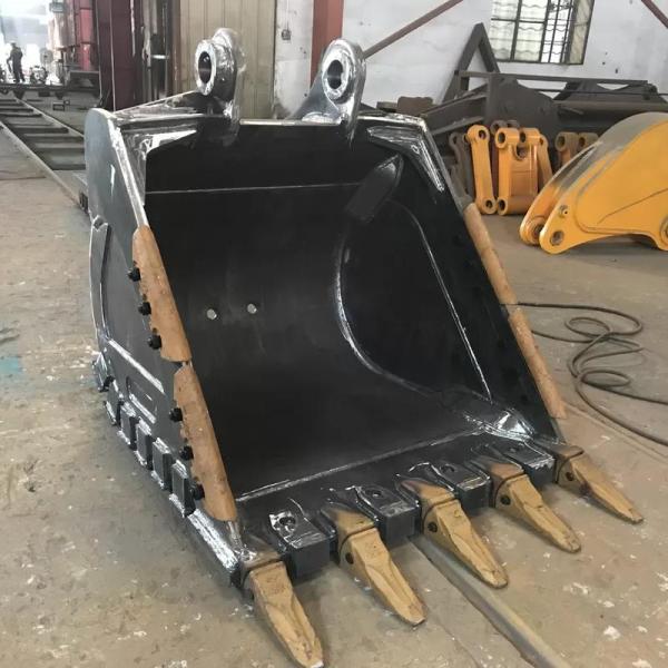 Industry 3.5cbm Cat Heavy Duty Excavator Buckets HRC52 Excavator Bucket With Thumb