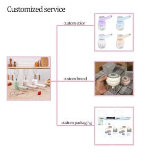 CE Portable Electric Mixer Wireless USB Rechargeable Capacity 250ml