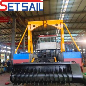 36000.000kg Gross Weight Package Diesel Engine Hydraulic Trailing Hopper Suction
