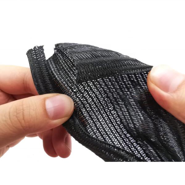 Quality Expandable PET Self Closing Wrap Split Sleeving Self Winding for sale