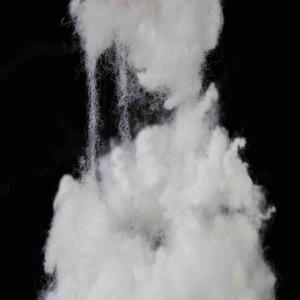 siliconized Flame Retardant Polyester Fiber Nontoxic Quilt Filling Material