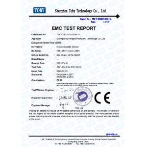 Shanghai SUNC Intelligence Shade Technology Co., Ltd. Certifications