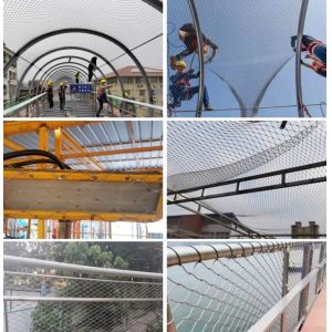 Handcrafted 2mm Stainless Steel Rope Mesh with 10 Years Warranty for High Load