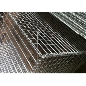 Heavy Zinc Coated Welded Galvanized Stone Cages For Retaining Walls Anti-Impact