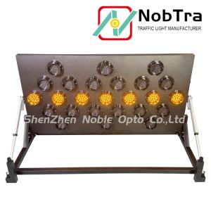 Rectangular LED Arrow Boards with Remote Control and Enhanced Visibility