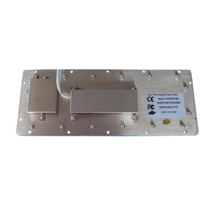 Short Stroke Industrial Keyboard With Touchpad IP67 Dynamic Vandal Proof