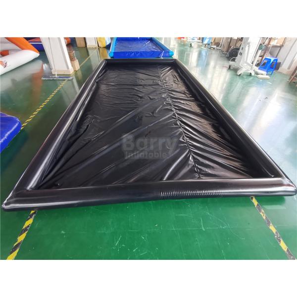 Car Water Containment Mat Easy Clean PVC Inflatable Wash Pads Cleaning Mat For Car